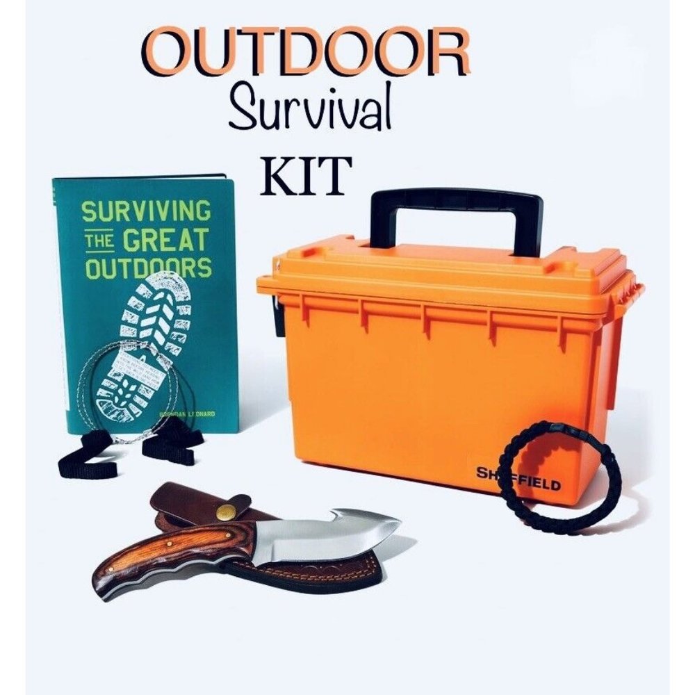 Outdoor Survival Gear Kit Camping & Tactical Tools